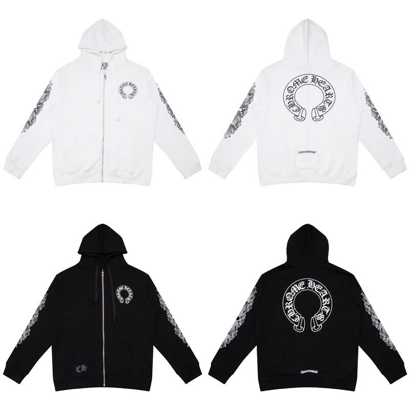 CHROME-HEARTS ZIP-UP Hoodie K5001