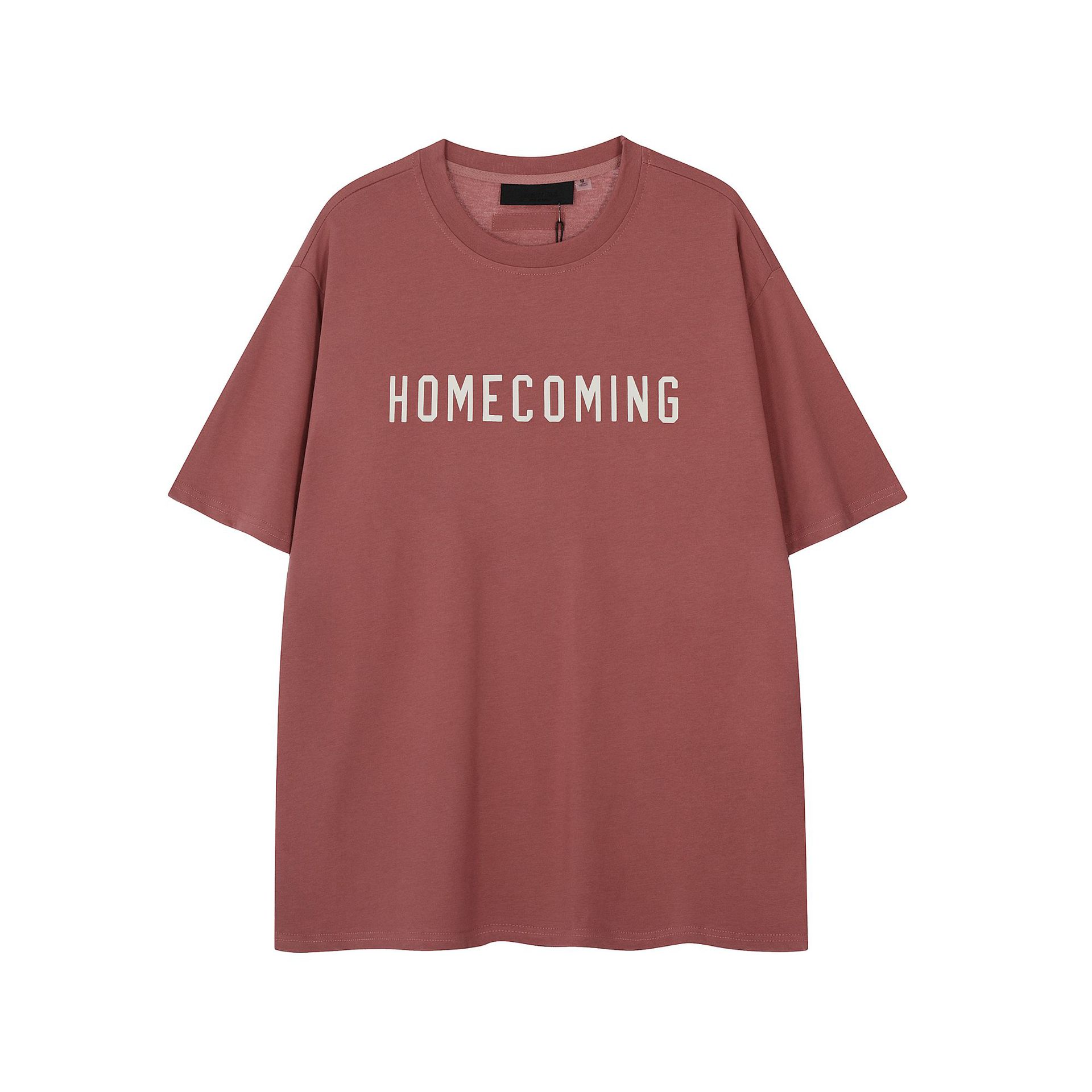 Homecoming T-Shirt / Shorts / Set - Wine Red