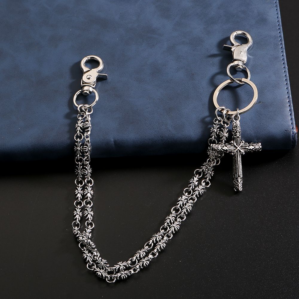 Chrome Hearts Punk Waist Chain Pants Pendant