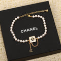 18K  Chanel Pearls Choker Necklace