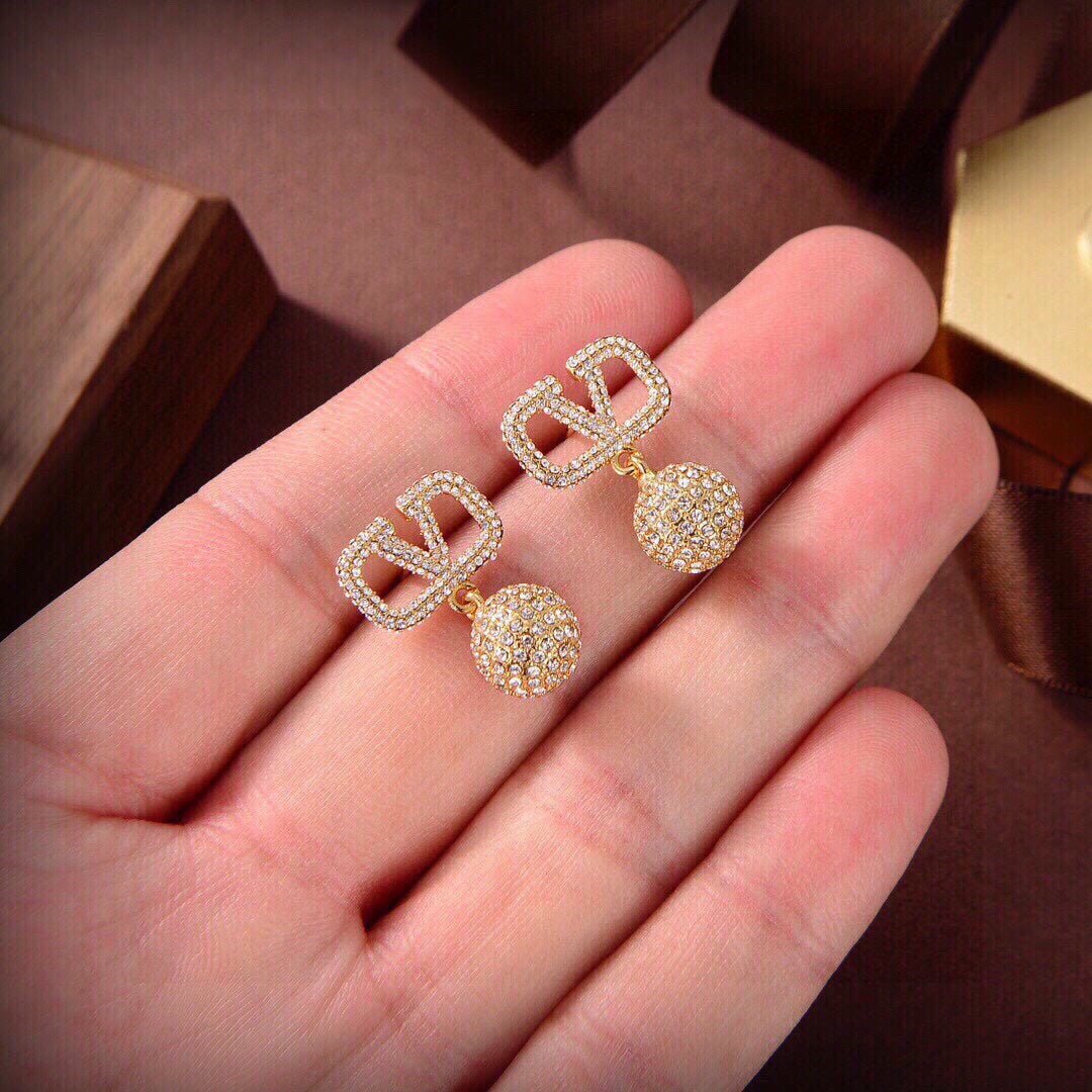 18K Valentino Diamonds Earrings