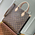 LOUIS VUITTON SAC PLAT 30CM MONOGRAM CANVAS
