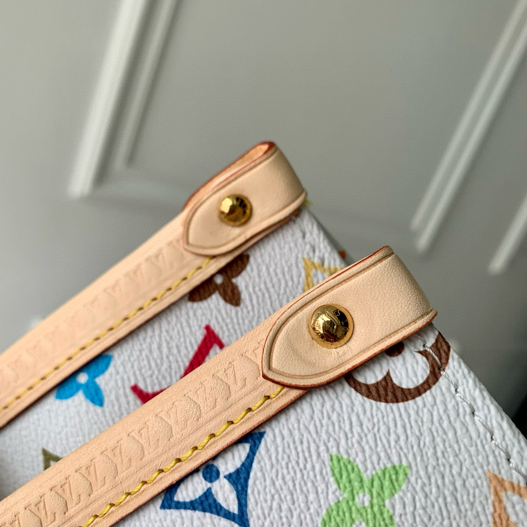 LOUIS VUITTON ONTHEGO MM BAG 35 IN MULTICOLOR MONOGRAM CANVAS