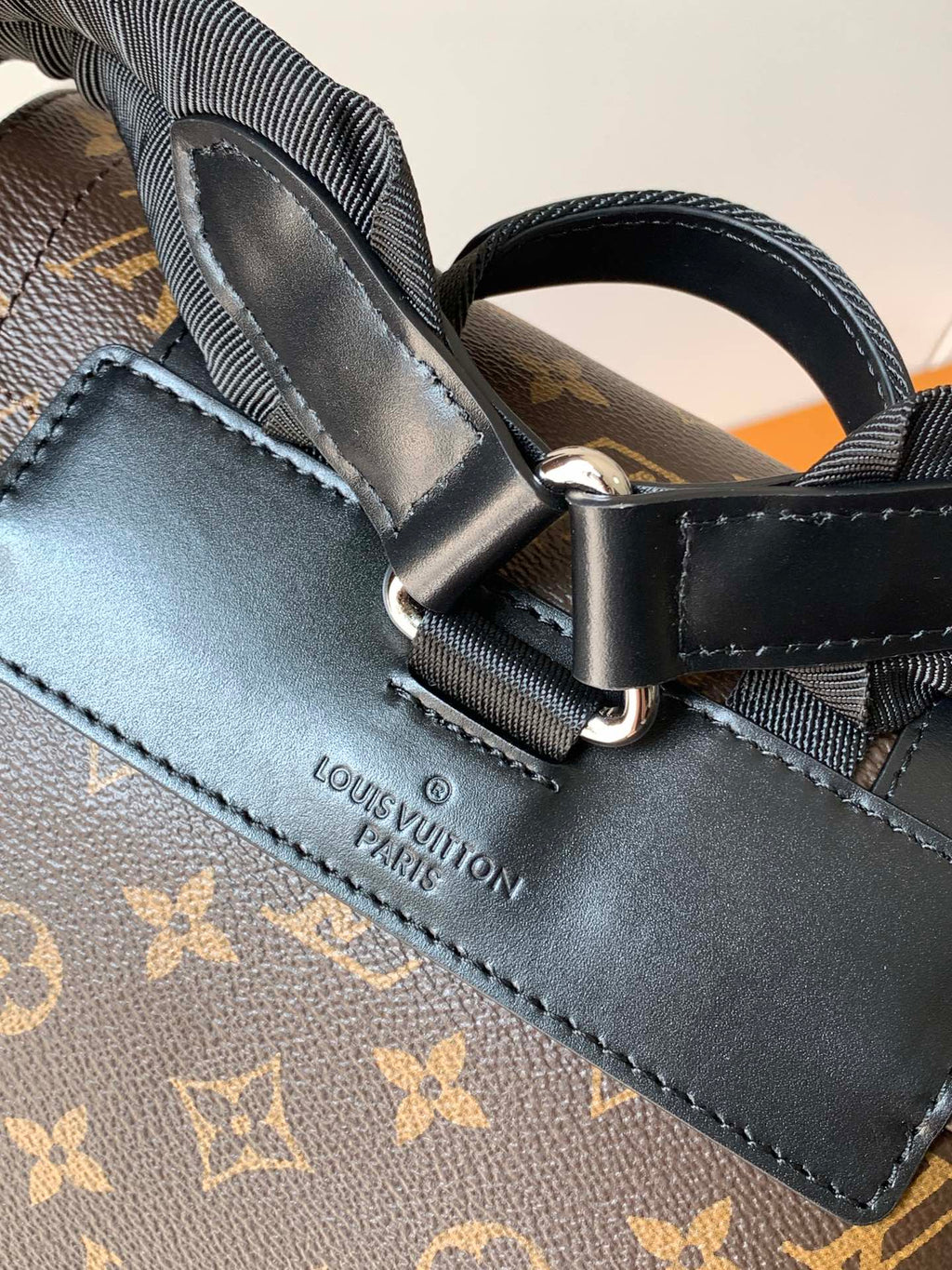 LOUIS VUITTON CHRISTOPHER MM BACKPACK 47 IN BROWN MONOGRAM CANVAS