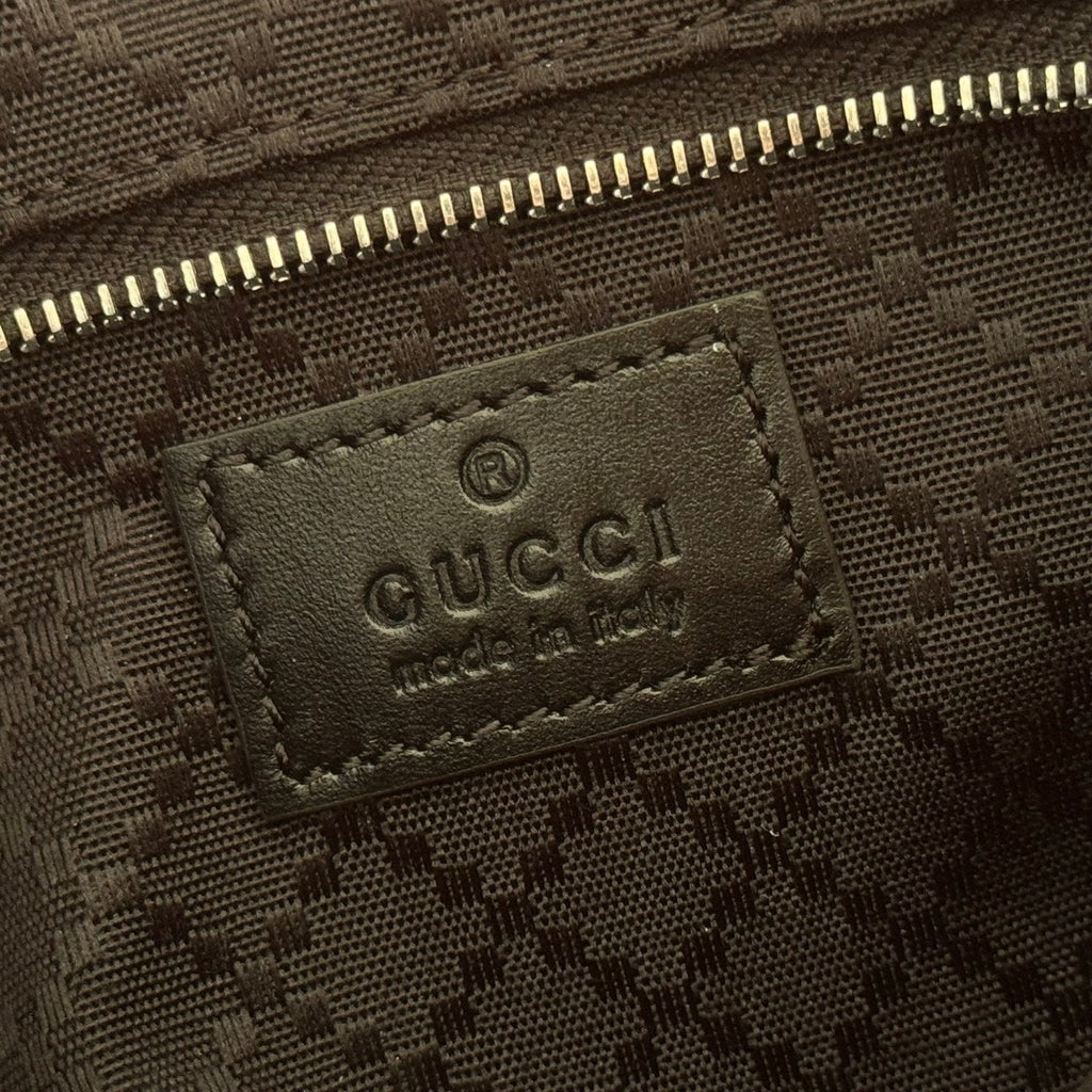 GUCCI 26S LUNETTA SHOULDER BAG 22 IN BLACK CALFSKIN