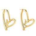 18K Louis Vuitton Fall in Love Earrings