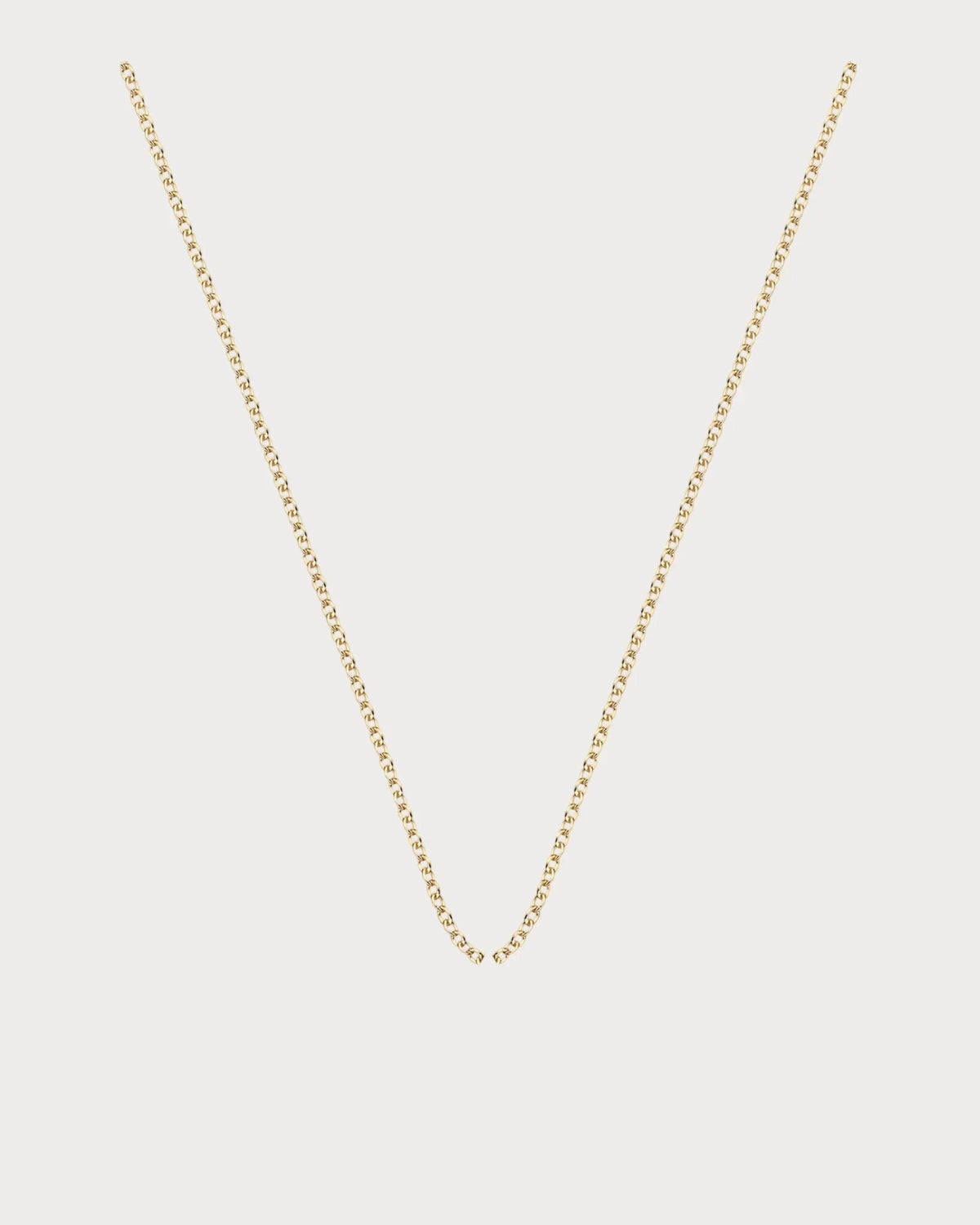 MONICA VINADER 18ct Yellow-Gold Plated Rolo Neck Chain(Gold)