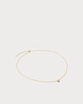 MONICA VINADER Essentials Lab-Grown Diamond Gold Vermeil Necklace(Large/Gold)