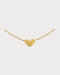 MONICA VINADER Heart-Charm 18ct Yellow Gold-Plated Vermeil Sterling-Silver Pendant Necklace(Gold)