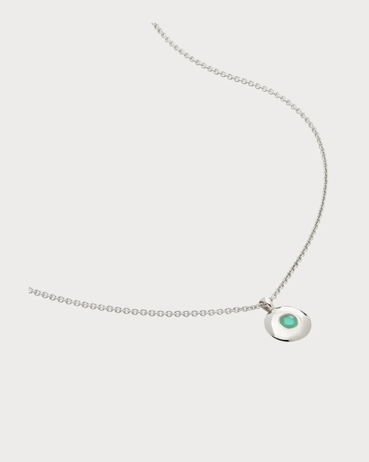 MONICA VINADER May Birthstone Sterling-Silver Necklace(Silver)