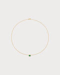 MONICA VINADER Odyssey 18ct Yellow-Gold Vermeil and Onyx Chain Necklace(Small/Green)