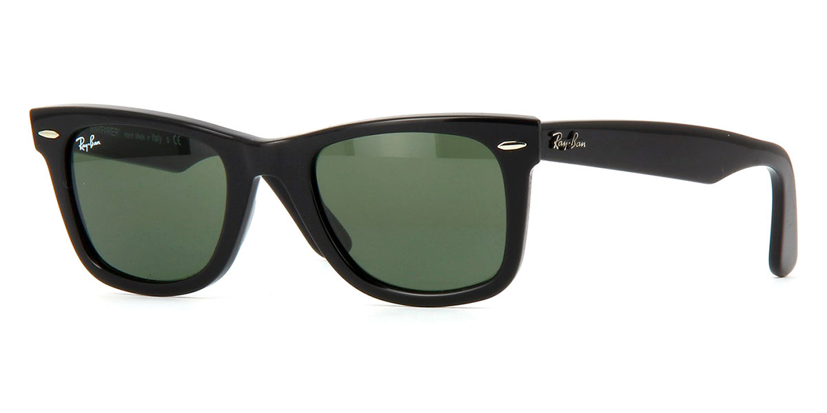 Ray-Ban Wayfarer 2140 901 Black - As Seen On Leonardo DiCaprio & Hailey Bieber