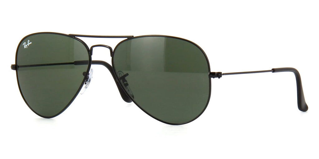 Ray-Ban Aviator RB 3025 L2823 Black/Green - As Seen On Elon Musk & Derek Jeter