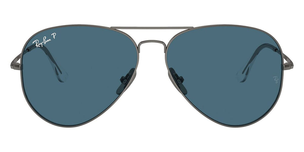 Ray-Ban Aviator Titanium RB 8089 165/S2 Polarised - As Seen On Jean-Claude Van Damme