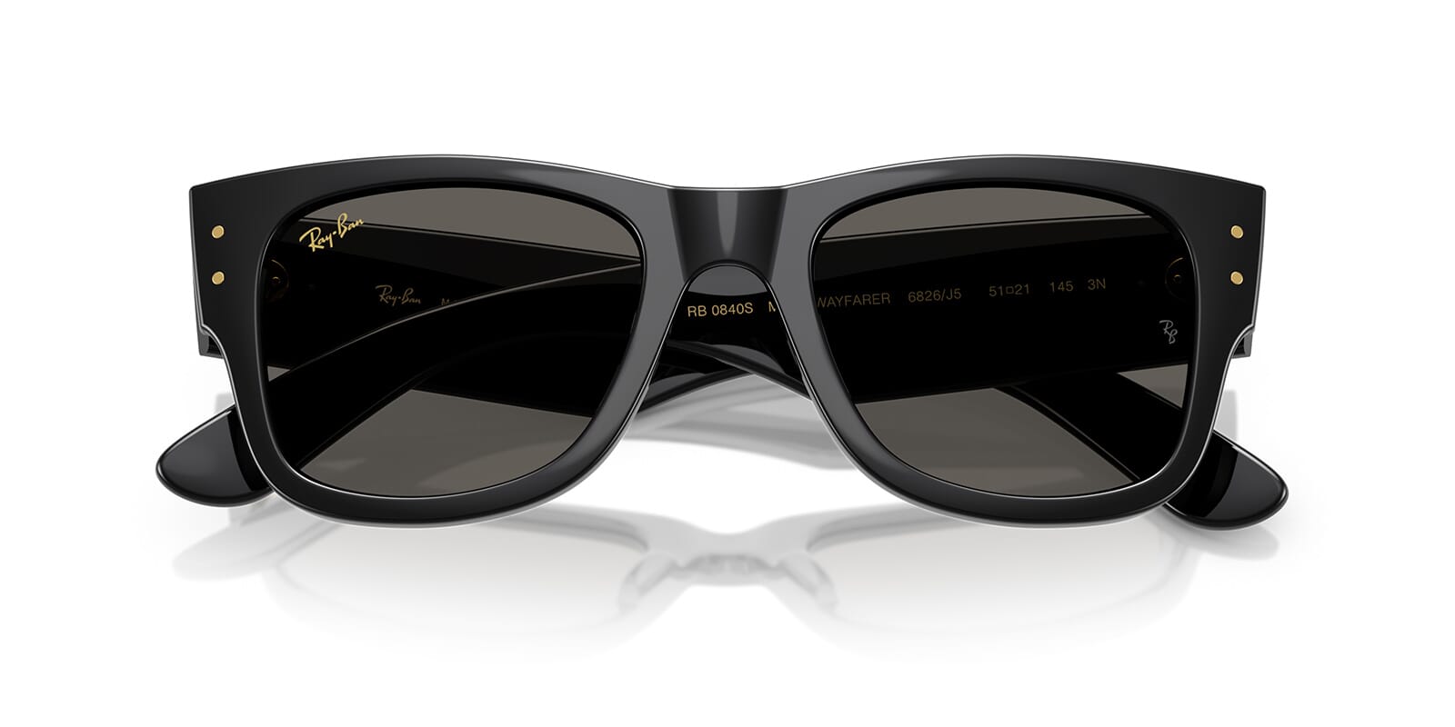ASAP Rocky Blacked Out Collection Ray-Ban Mega Wayfarer RB 0840S 6826/J5 - As Seen On Michael Porter Jr. & Maro Itoje