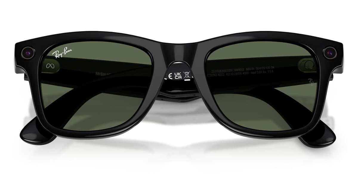 Ray-Ban Meta Wayfarer Gen 2 RW4012 601/71 Smart Glasses - As Seen On George Russell & Tom Welling
