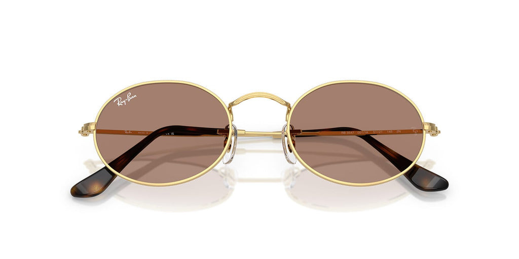 Ray-Ban Oval RB 3547 001/1A - As Seen On Antonio Giovinazzi & Lewis Hamilton