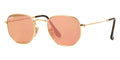 Ray-Ban Hexagonal RB 3548N 001/Z2 - As Seen On Sofia Richie