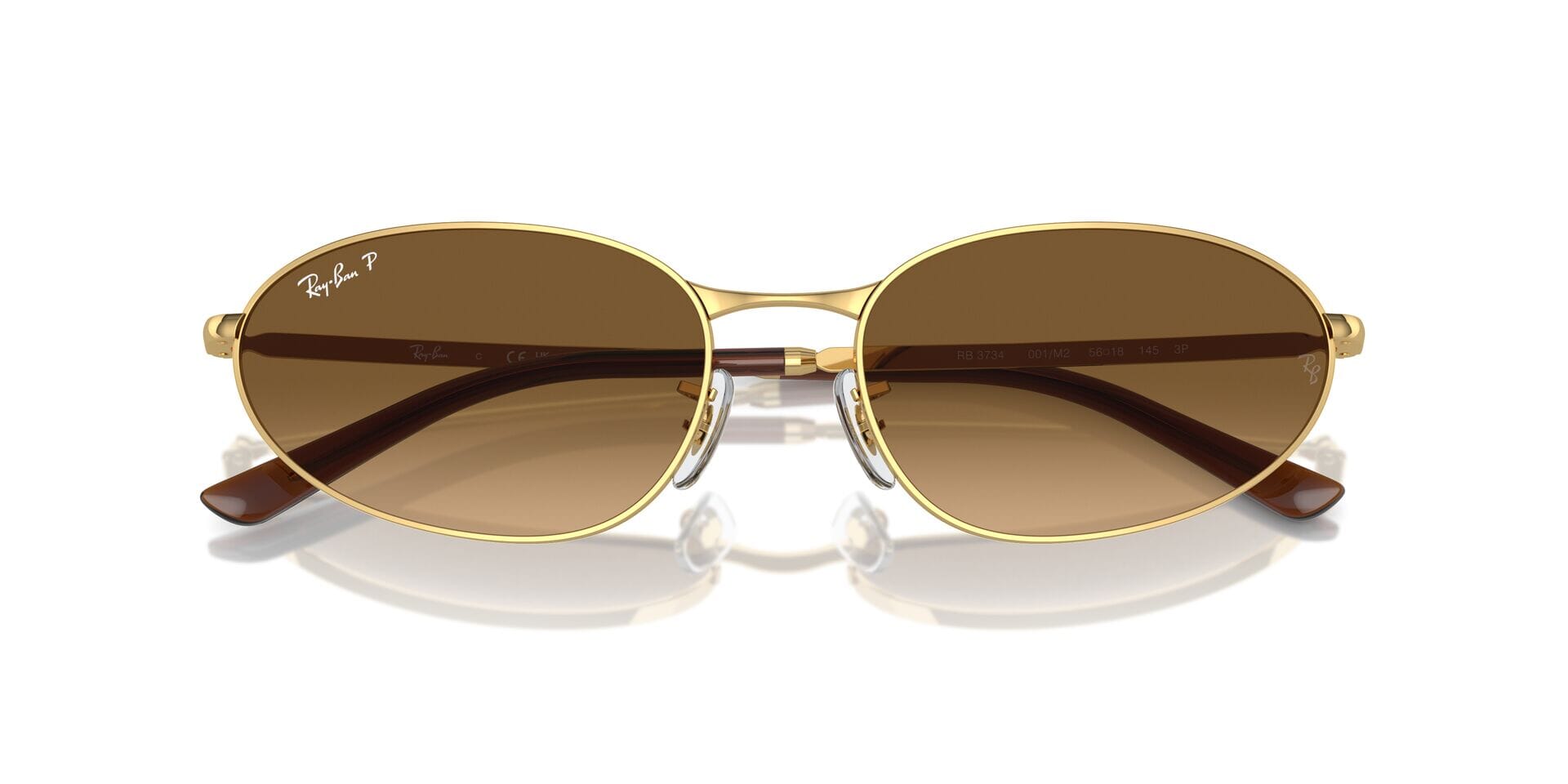 Ray-Ban RB 3734 001/M2 Polarised - As Seen On Violetta Komyshan & Dani Michelle