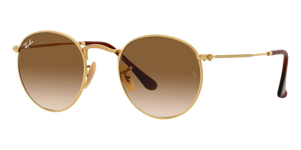 Ray-Ban Round Metal RB 3447 001/51 - As Seen On Gemma Owen & Ne-Yo