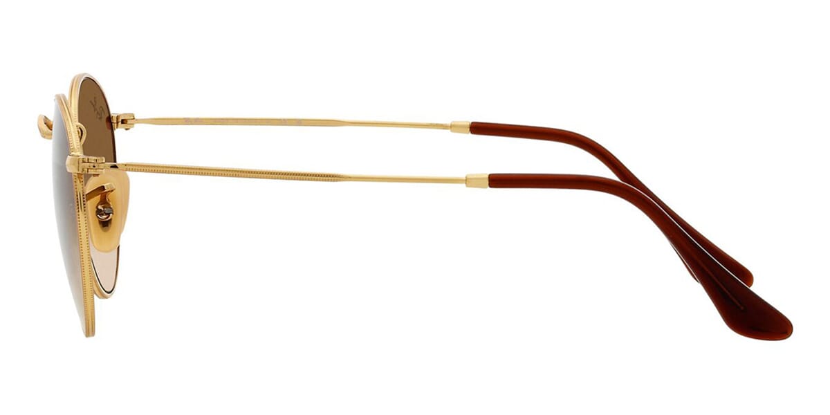 Ray-Ban Round Metal RB 3447 001/51 - As Seen On Gemma Owen & Ne-Yo